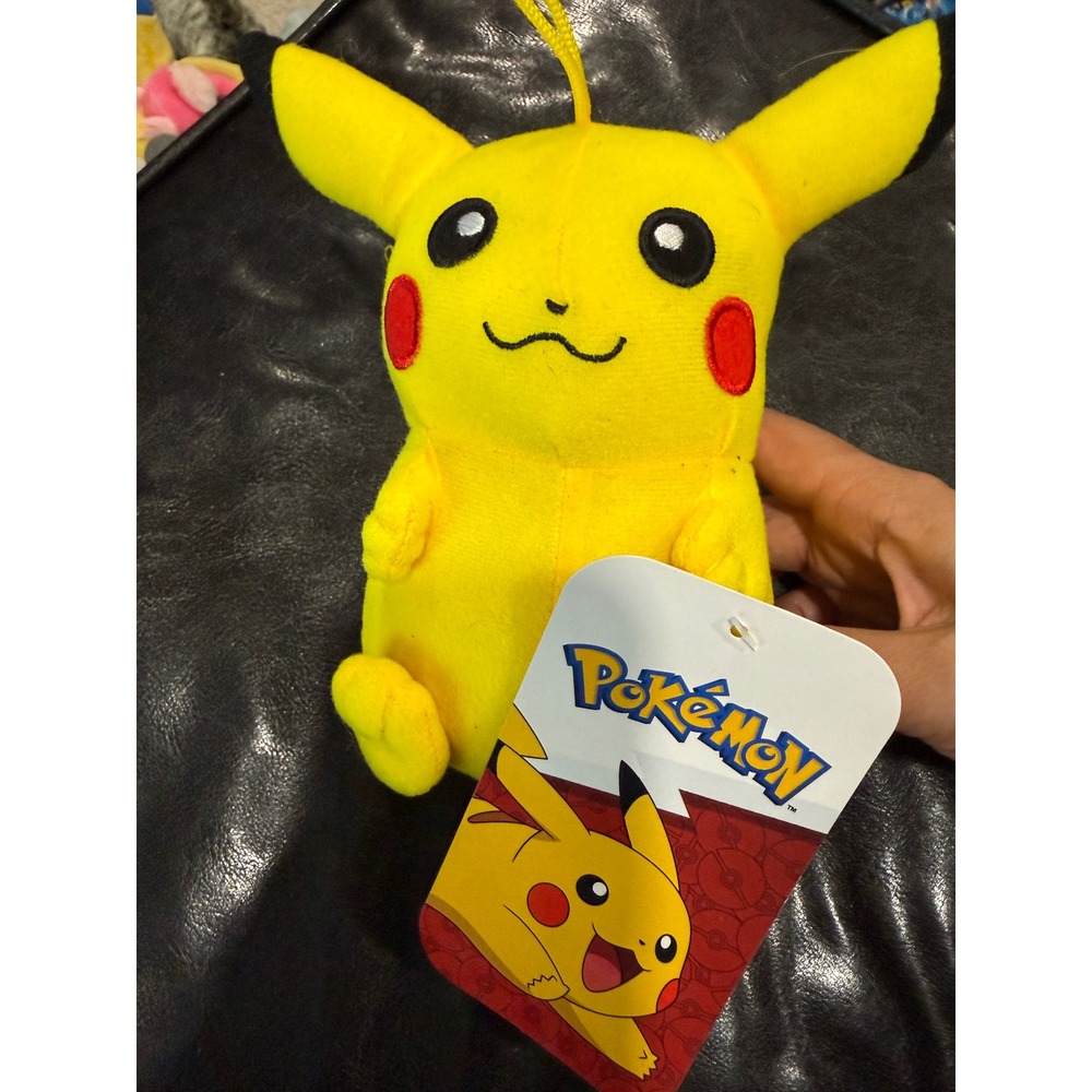 Pokemon Pikachu Plush Stuffed Animal Yellow Toy with Tag New